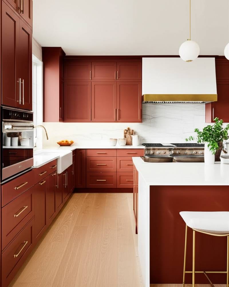 Image for Terracotta & Rust Bring Warmth Back to Kitchens
