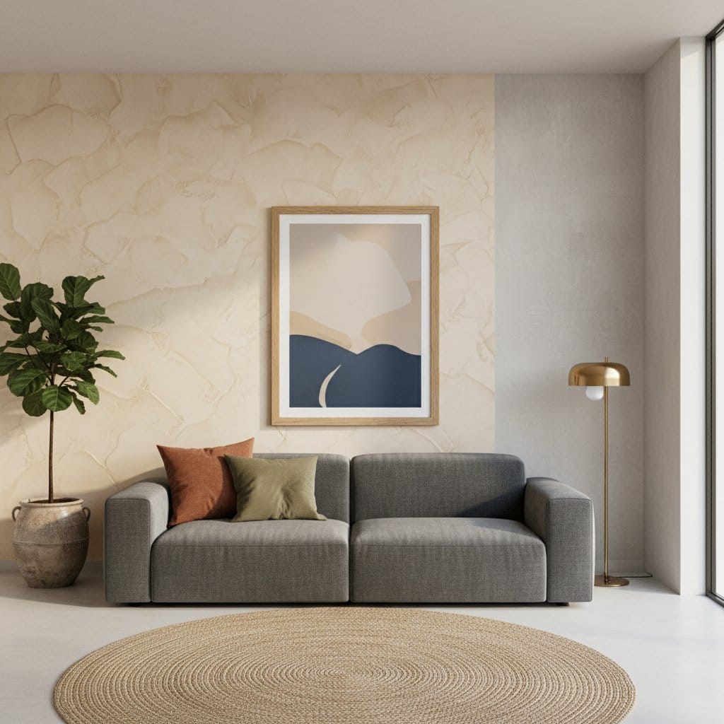 Image for Why Textured Walls Beat Feature Paint in 2025