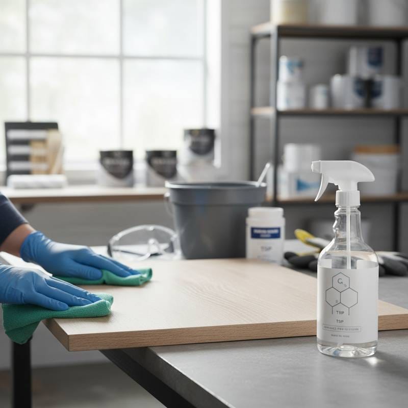 Image for Skip 60% of Sanding with TSP Cleaner Instead