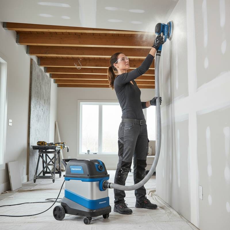 Image for The $800 Dustless Sander Ending Drywall Dust Nightmares