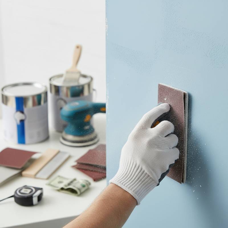 Image for Why Skipping Sanding Between Coats Costs DIY Painters $800