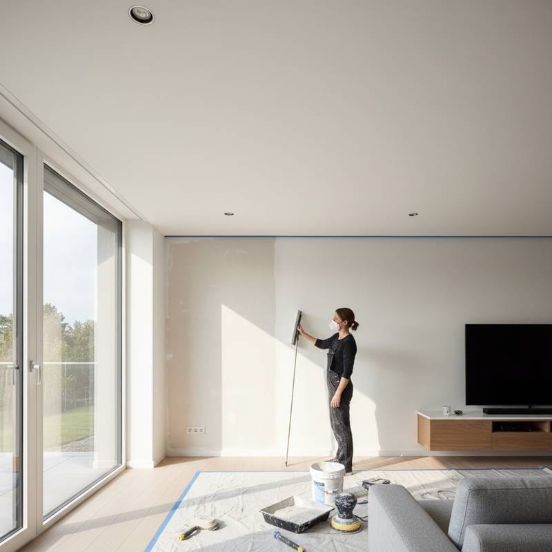 Image for The $800 Skim Coat That Ditches Textured Ceilings