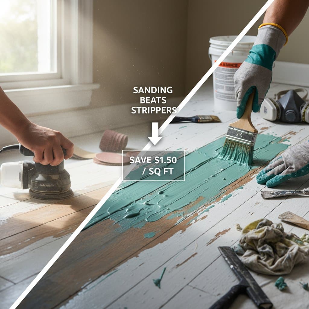 Image for Sanding Beats Strippers: Save $1.50 Per Square Foot