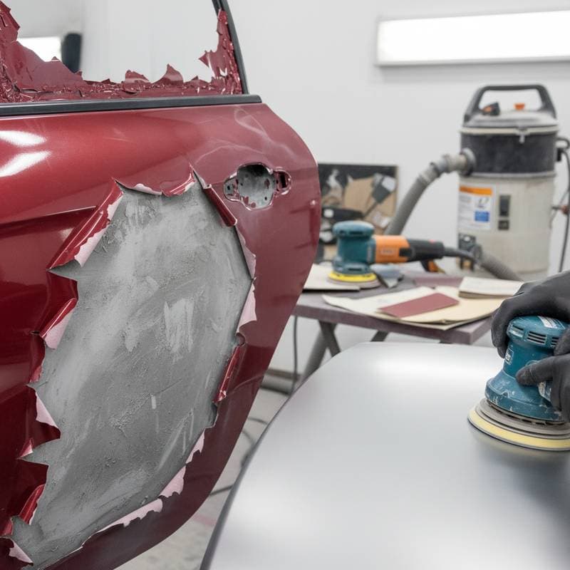 Image for Poor Sanding Creates an $800 Paint Job Disaster