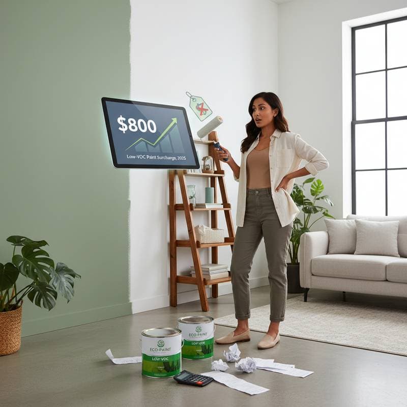 Image for Low-VOC Paint Now Costs $800 More in 2025