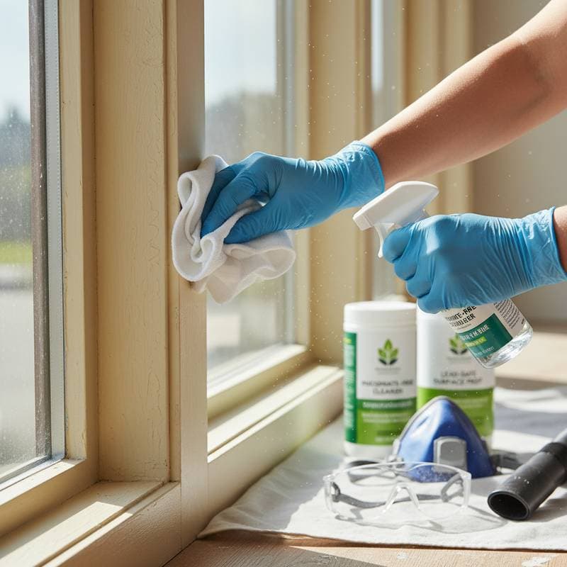 Image for Safer Cleaners That Replace TSP for Lead Paint Prep