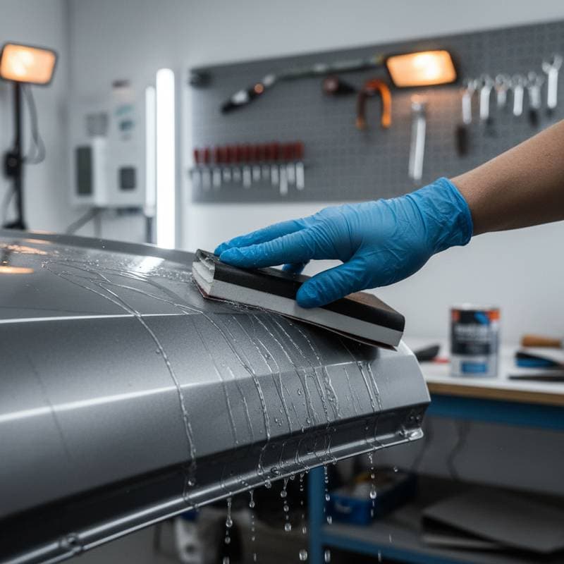 Featured image for Wet Sanding Doubles Paint Adhesion Through Texture