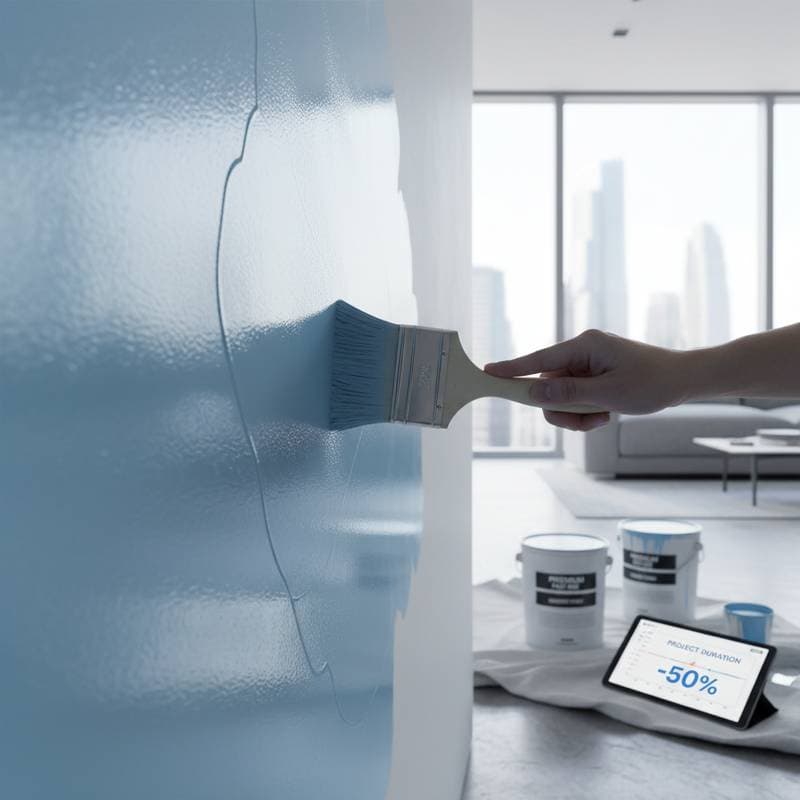 Image for Wet-on-Wet Painting Cuts Project Time in Half