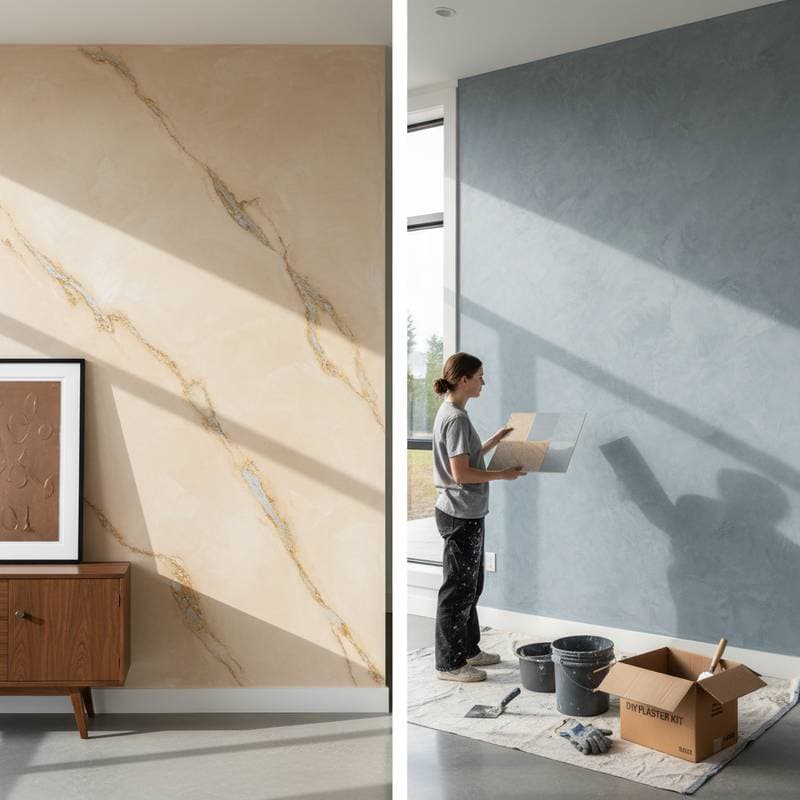 Image for Venetian Plaster: $8K Pro vs $400 DIY Comparison