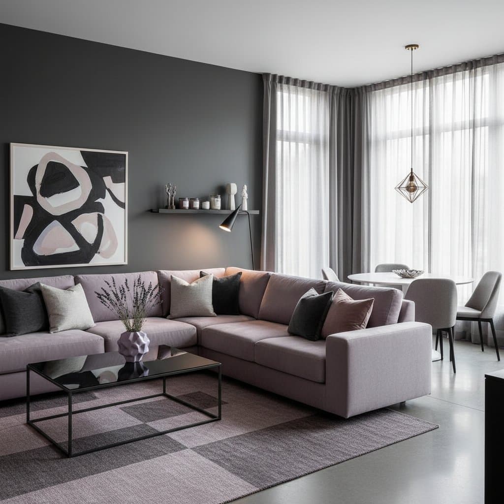 Image for Why Charcoal & Lavender Dominate 2026 Interiors