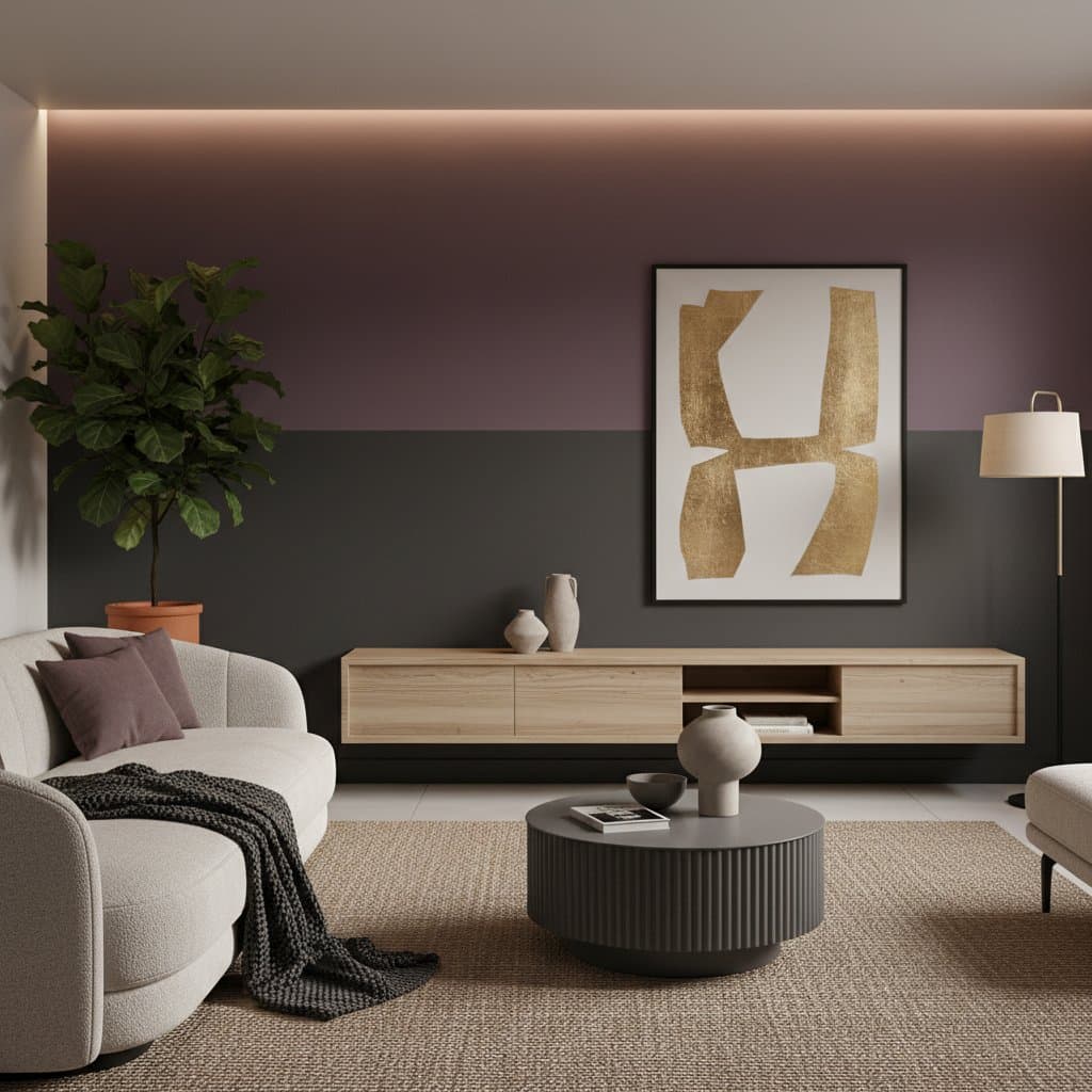 Image for Why Charcoal & Plum Rule 2026 Accent Walls
