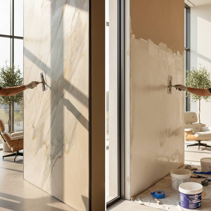 Image for Venetian Plaster: DIY $8 vs Pro $18 Per Sq Ft