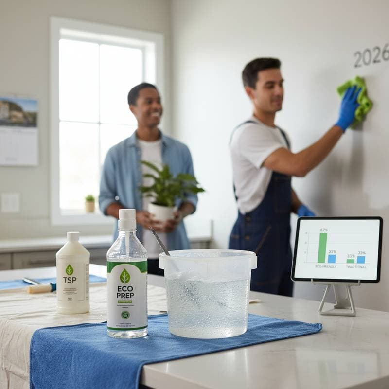 Image for 67% of Painters Now Skip TSP for Safer Cleaners