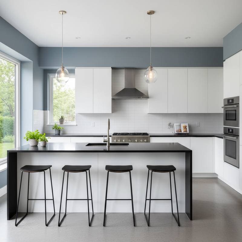 Featured image for Why Pros Skip Flat Paint in Modern Kitchens
