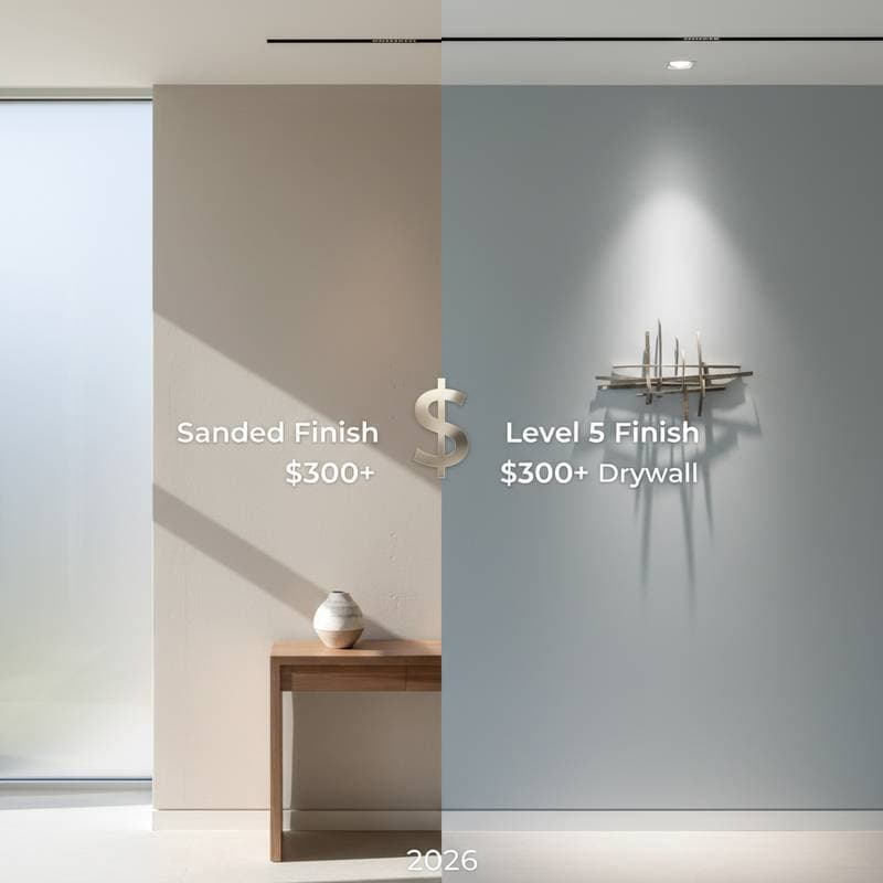 Image for Why Pay $800 for Perfect Drywall Walls