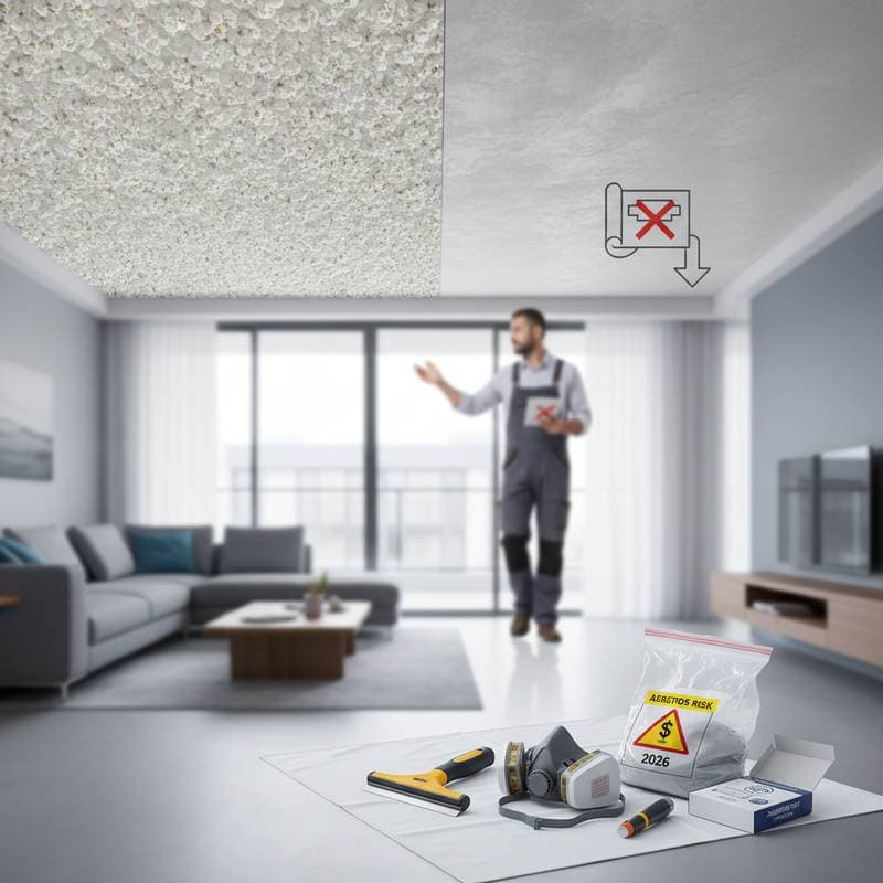 Image for Why Contractors Avoid Popcorn Ceiling Jobs in 2026