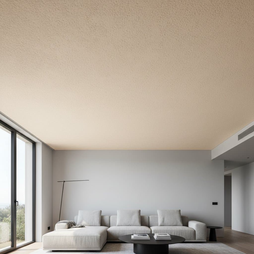 Image for Sand Finish: $800 Fix for Dated Popcorn Ceilings