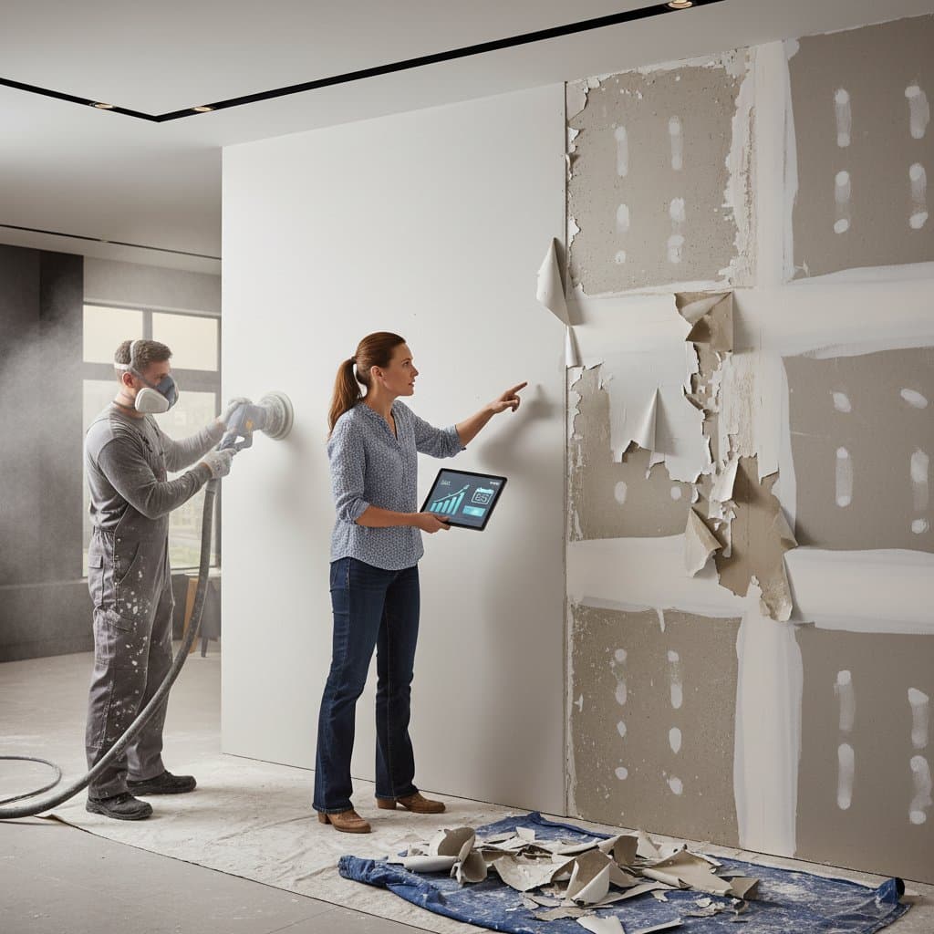 Image for Why Skipping Drywall Sanding Costs More Later