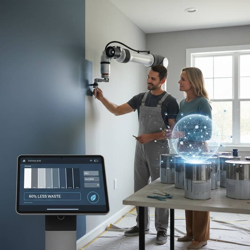 Featured image for AI Color Matching Cuts Paint Waste 60% in 2025