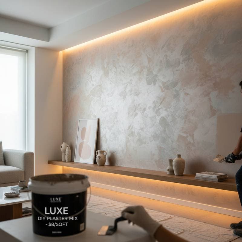 Featured image for Venetian Plaster's 2026 Revival: The $8/Sqft DIY Hack