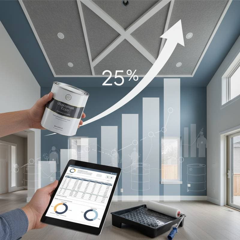 Featured image for Why Ceiling Paint Jumped 25% and What to Do About It
