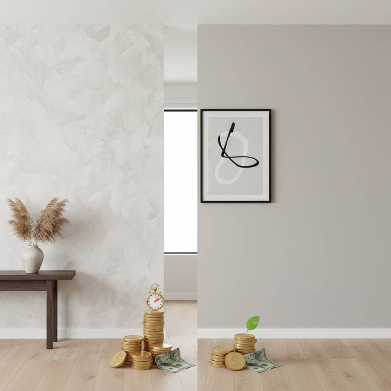 Featured image for Lime Wash vs Paint: The Real $800 Cost Difference