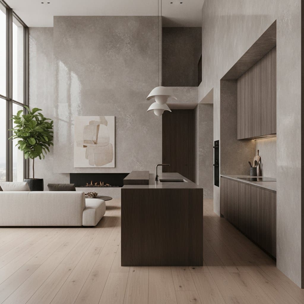 Image for Micro-Cement Walls: The $8K Texture Taking Over 2026