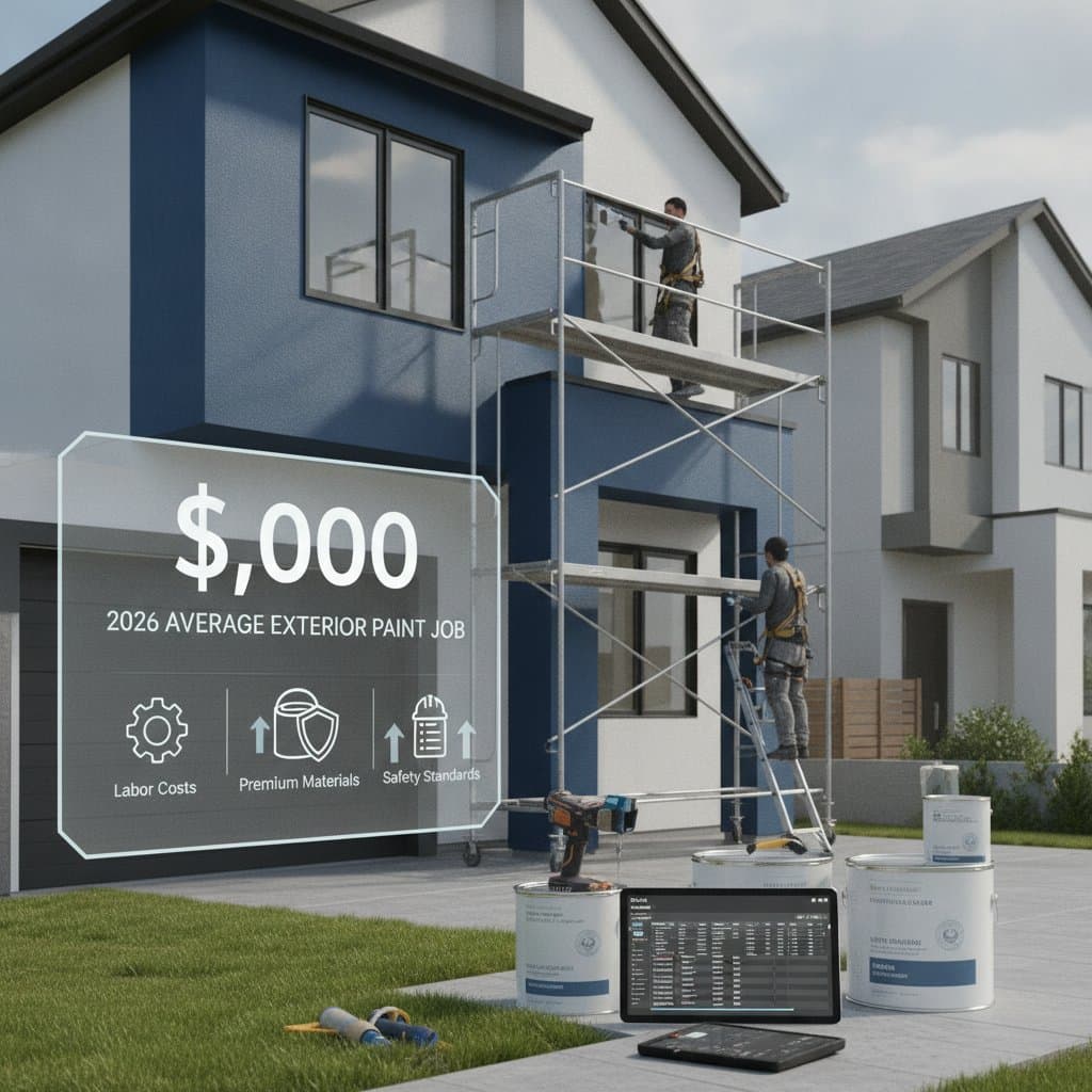 Image for Why Exterior Paint Jobs Now Cost $8K in 2026