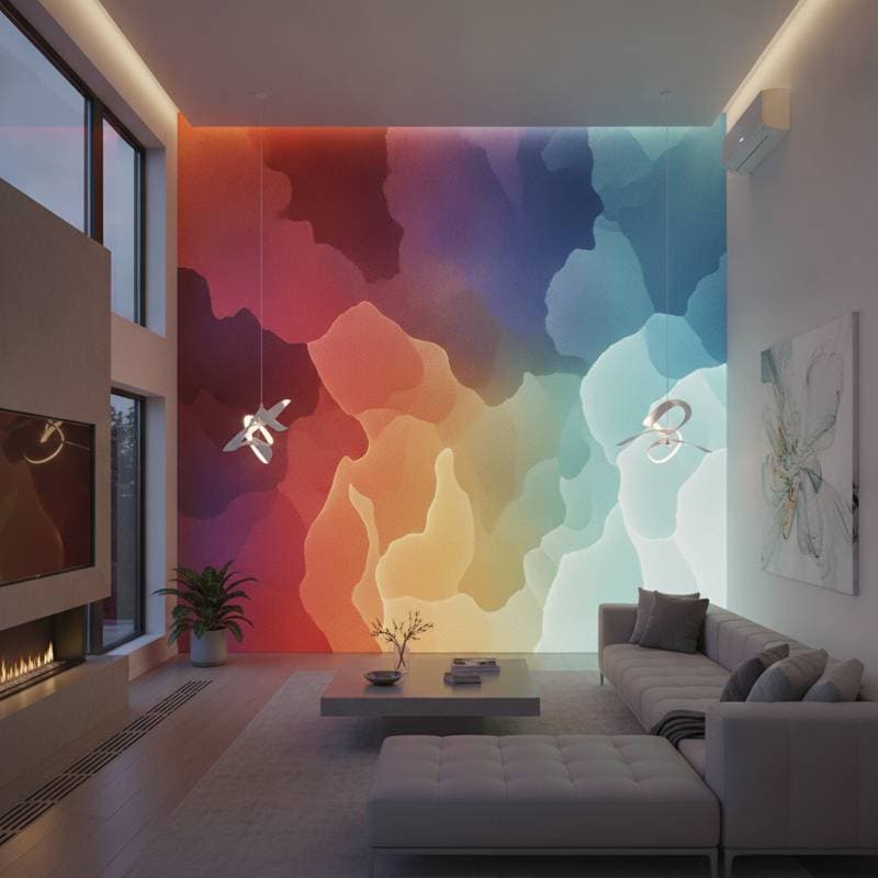 Image for Thermochromic Paint Changes Color With Temperature
