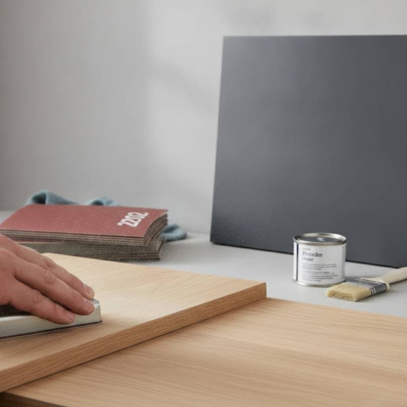 Featured image for Why 220-Grit Sandpaper Creates Professional Paint Finishes