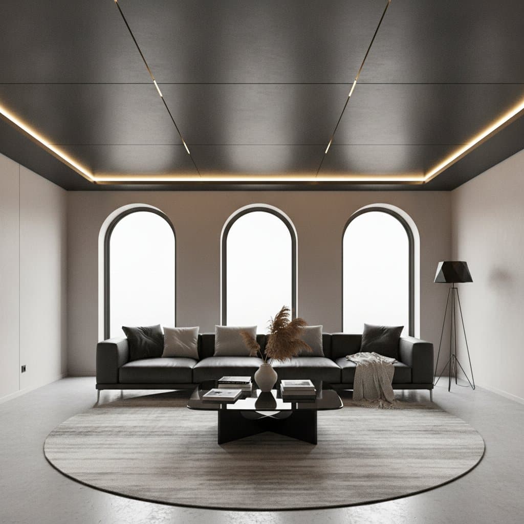 Image for Matte Black Ceilings Cost $2.50-$6 Per Square Foot