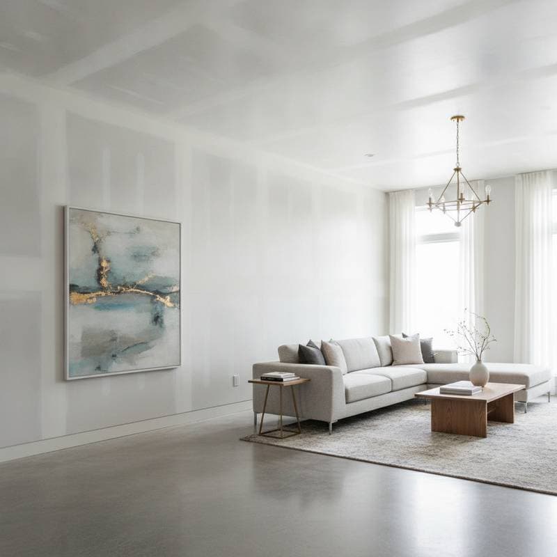 Image for Level 5 Drywall Finish Adds $3K to Home Resale Value