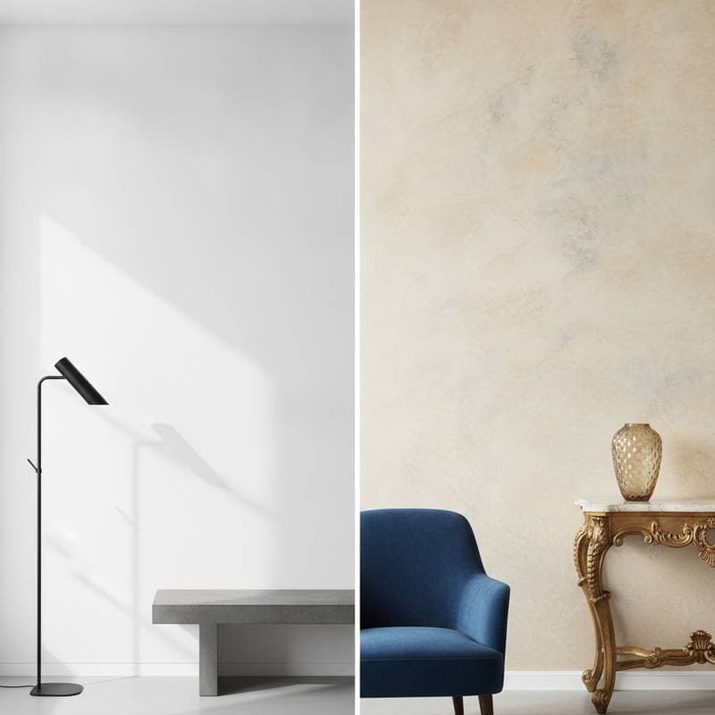 Image for Skim Coat vs Venetian Plaster: Cost and Luxury Compared