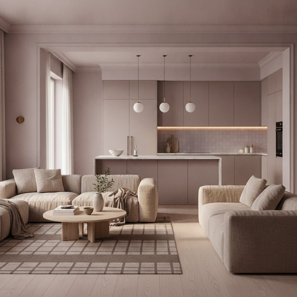 Image for Dusty Lavender & Mocha Redefine Neutral Paint
