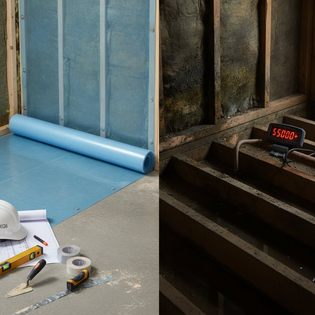 Image for Vapor Barriers Stop $5K Moisture Damage Before It Starts