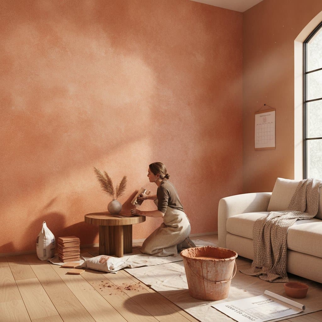 Image for Why Terracotta Clay Plaster Costs $8K Per Room